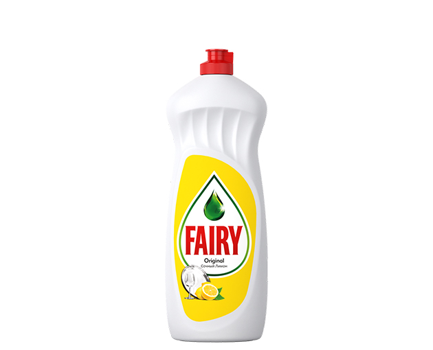 Fairy dishwashing liquid lemon